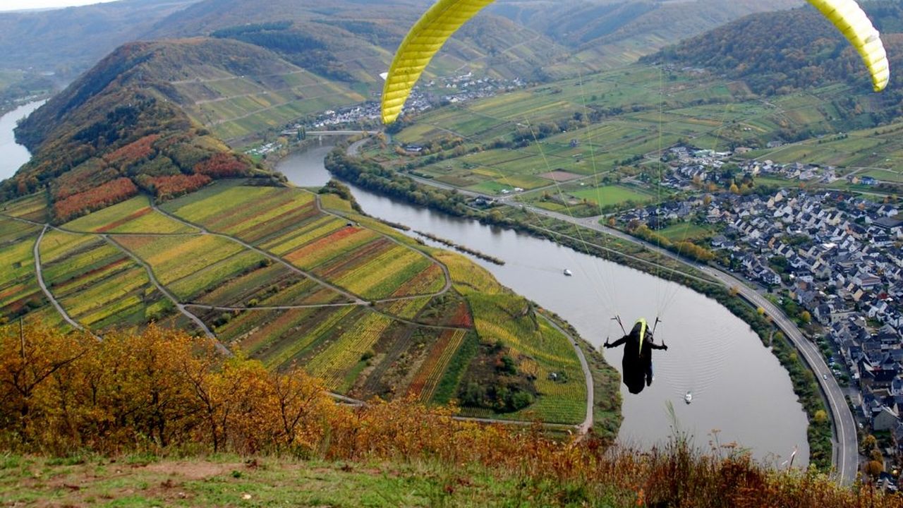 Paragleider vom Bremm Paragleider vom Bremm